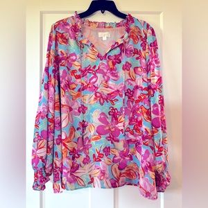 Belle - Kim Gravel, Size Large, Long-Sleeve Top